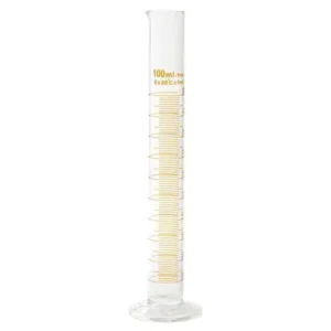 Glass Measuring Cylinder 100ml Graduated Cylinder, China
