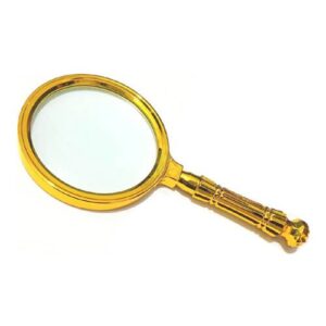 Golden Magnifying Glass 80mm Smart Magnifier
