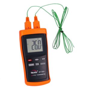 K Type Thermometer DT1312 Dual Channel