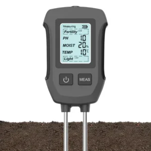 Precision 5 in 1 Soil Tester Fertility, Moisture, Temperature, pH and Sunlight Meter