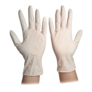 SRI TRANG Examination Hand Gloves 100 Pcs Box (Medium Size)