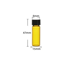 Amber Glass Vial 4mL with Screw Cap