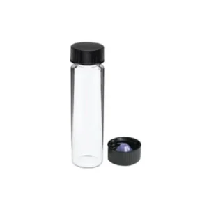 Clear Glass Vial 12mL with Screw Cap