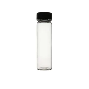Clear Glass Vial 40mL Storage Glass Vial with Screw Cap