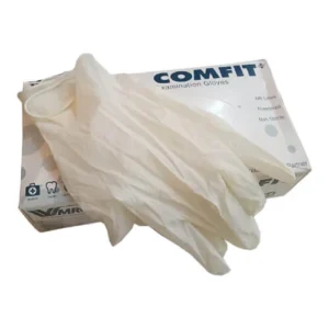 Comfit Examination Hand Gloves 100 Pcs Powdered (Large)