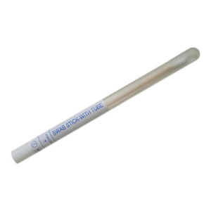 Cotton Swab Stick 6 Inch with Tube 100 Pcs