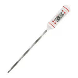 Digital Probe Type Thermometer TP-101 White
