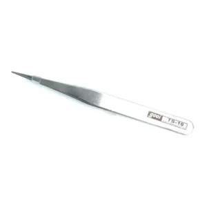 Steel Tweezers TS10 Thickened 1.2mm Anti-magnetic