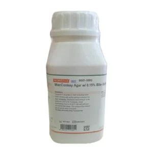 Himedia MacConkey Agar with 0.15% Bile Salts, CV and NaCl, 500 gm