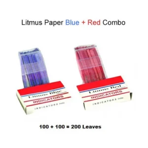 Litmus Papers Red+Blue India (200 Strips)