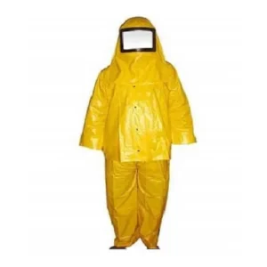PVC Chemical Suit with Hoody for Chemical Protection