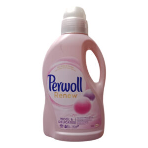 Perwoll Detergent Liquid (pink), 1.375 Liter Bottle Henkel, Germany