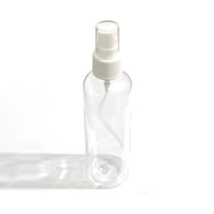 Plastic Spray Bottle 100mL Clear Bottle with Fine Mist