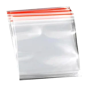 Plastic Zipper Bag 12×10 Inch 100 Pcs
