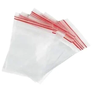 Plastic Zipper Bag 10×8 Inch 100 Pcs