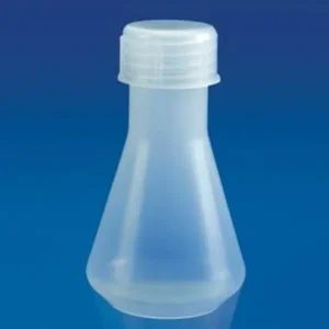 PolyLab 250ml Plastic Conical Flask with Screw Cap