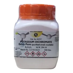 Potassium Dichromate 500g Extra Pure RL, India