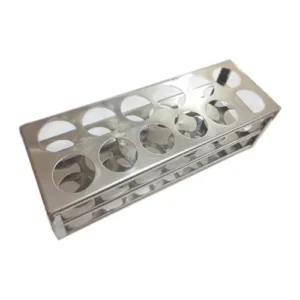 Steel 12 Hole 30mm Test Tube Rack, Test Tube Stand