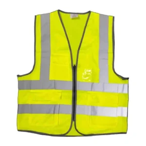 Safety Vest 4 Pocket Best Quality-Green Color