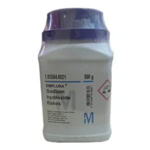 Sodium Hydroxide Flakes 500g Merck, India