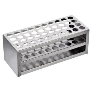 Steel 24 Hole Test Tube Rack, Test Tube Stand