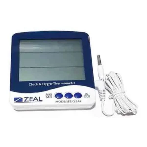 Zeal Digital Hygrometer, Humidity and Temperature Meter PH1100