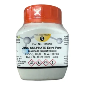 Zinc Sulfate Heptahydrate 500g Research Lab