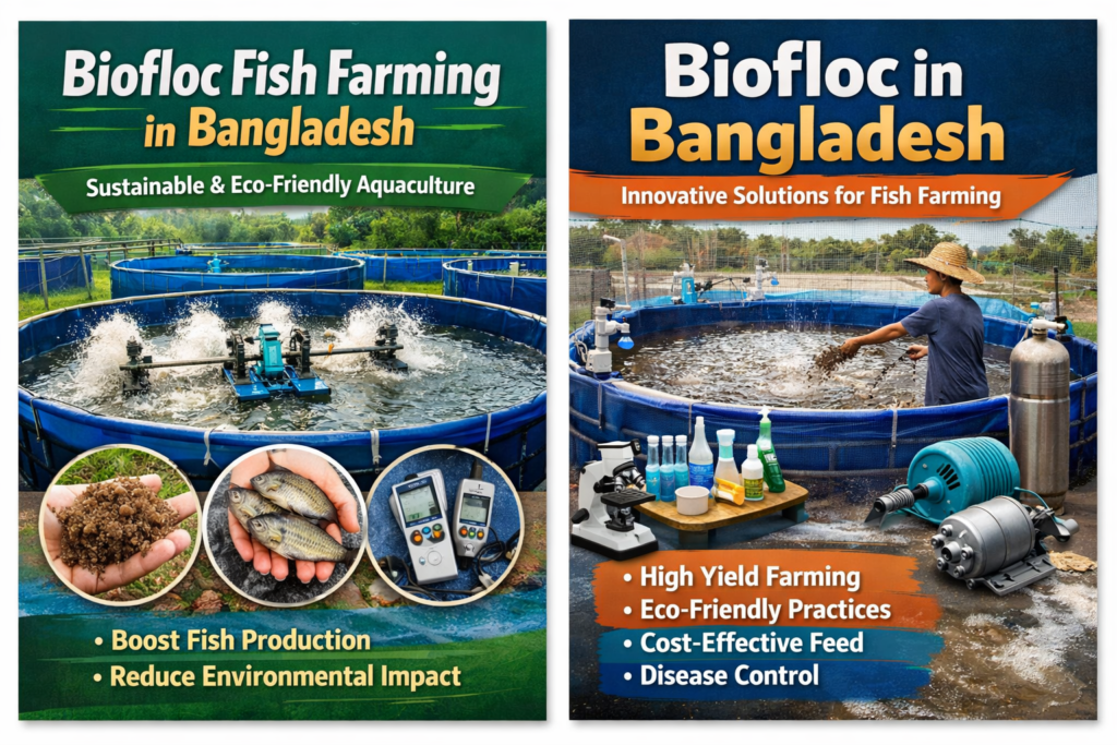 Biofloc in Bangladesh fish farming