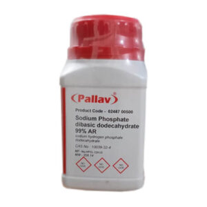 di-Sodium Hydrogen Phosphate Dodecahydrate 500gm Pallav India